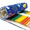 Wrapables Pencil Roll Organizer, Colored Pencil Wrap Pouch (72 slots)